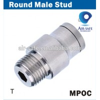 Air-Fluid Pneumatic Metal Push in Fittings