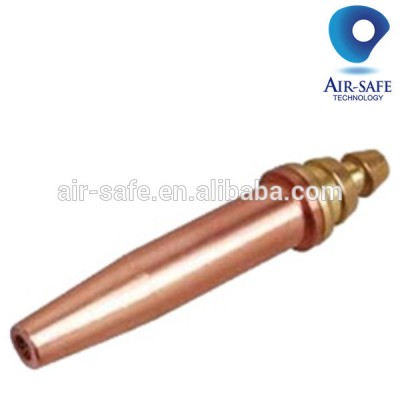 Acetylene Gas nomal Type gas cutting nozzle size