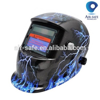 solar powered and PP helmet material hard hat welding helmet